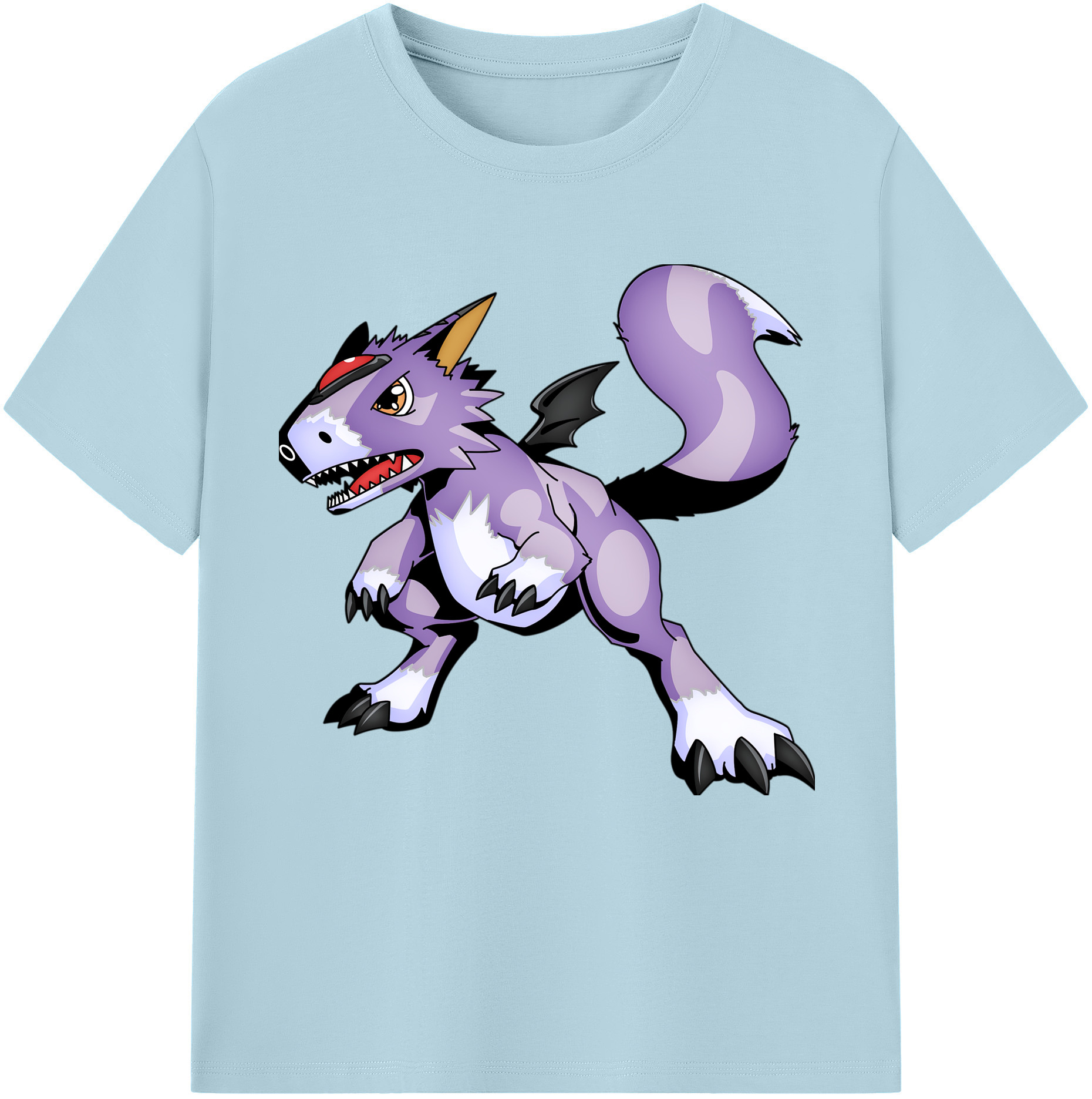 （画像用） Digimon デジタルモンスター/デジモン 綿100％半袖Tシャツ（フロントプリント）